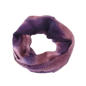 Pure J Jill Scarf Infinity Wrap Purple Tie Dye Womens Fluffy Soft Warm One Size